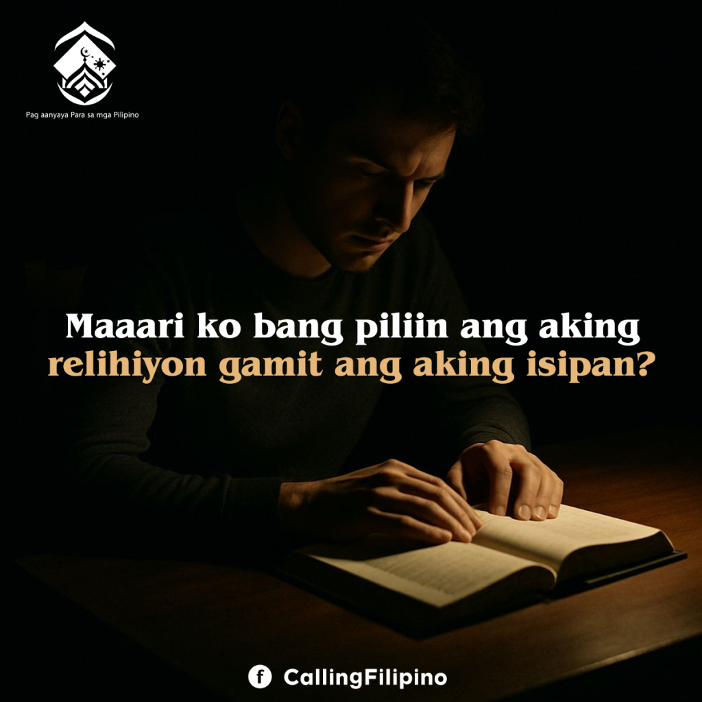 Maaari ko bang piliin ang aking relihiyon gamit ang aking isipan?