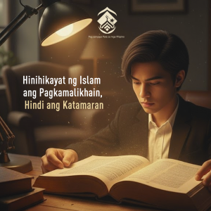 Hinihikayat ng Islam ang Pagkamalikhain, Hindi ang Katamaran