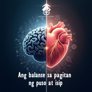 Ang balanse sa pagitan ng puso at isip