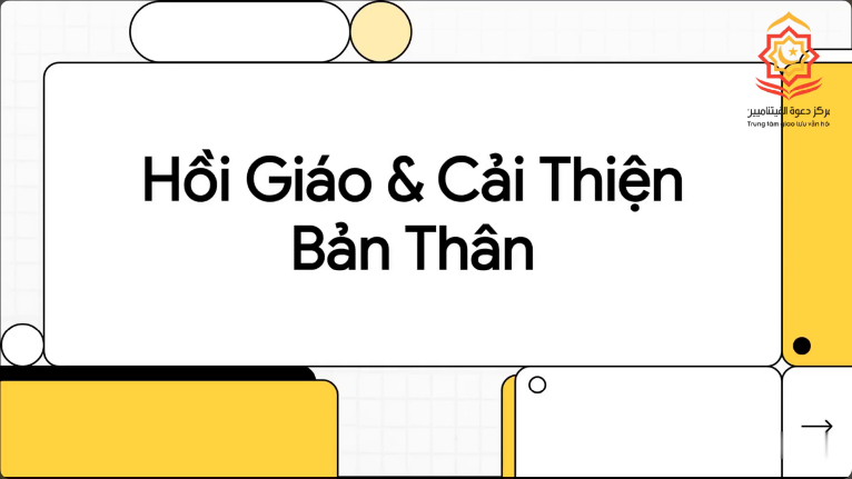 Hồi giáo… luôn có thể tốt hơn