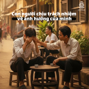 Con người chịu trách nhiệm về ảnh hưởng của mình