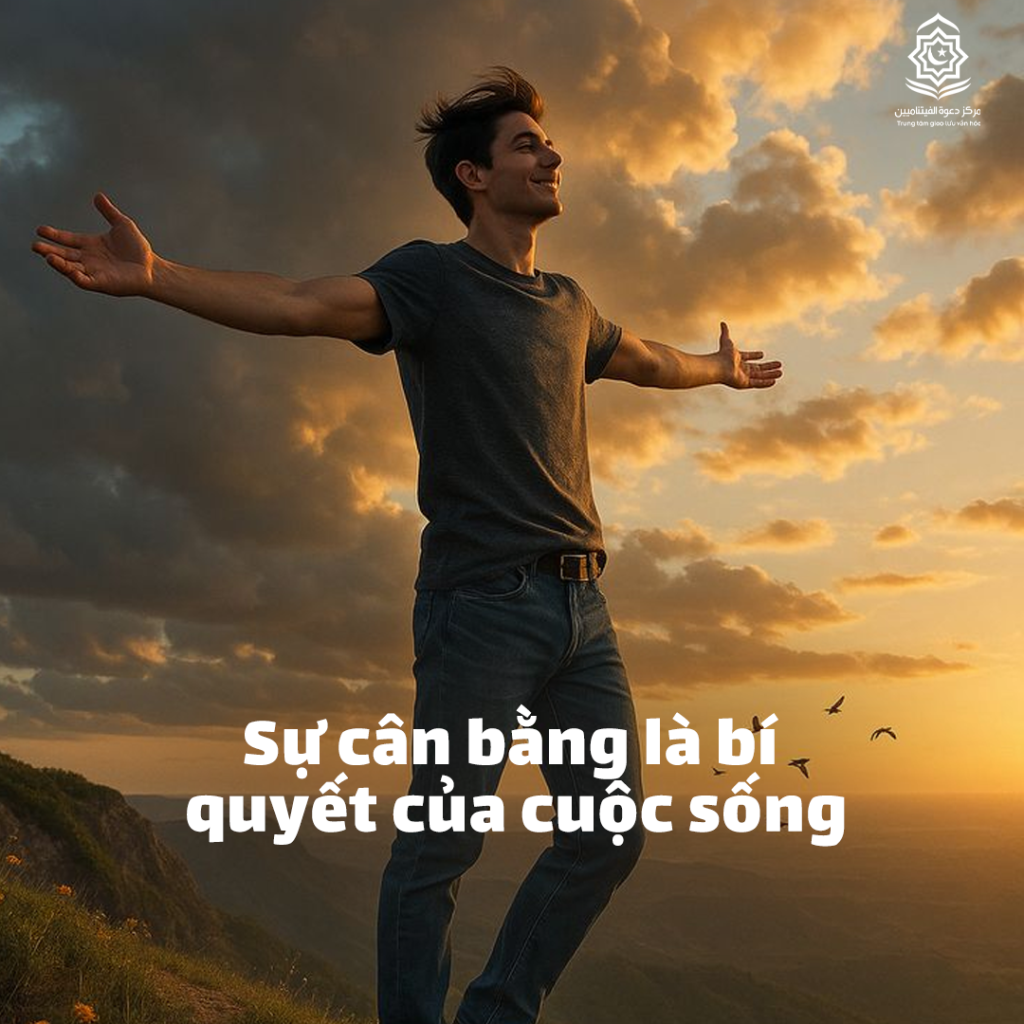 Sự cân bằng là bí quyết của cuộc sống