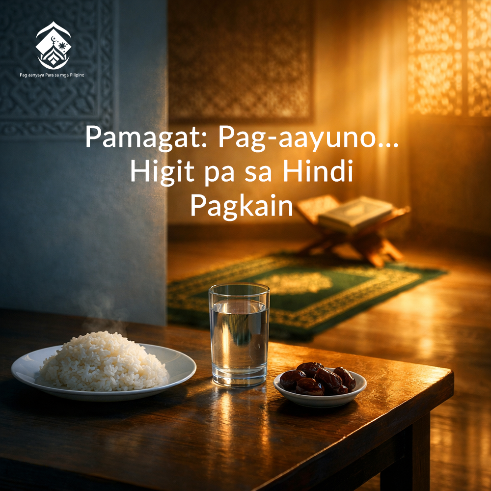 Pamagat: Pag-aayuno… Higit pa sa Hindi Pagkain