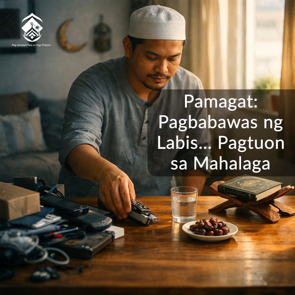 Pamagat: Pagbabawas ng Labis… Pagtuon sa Mahalaga