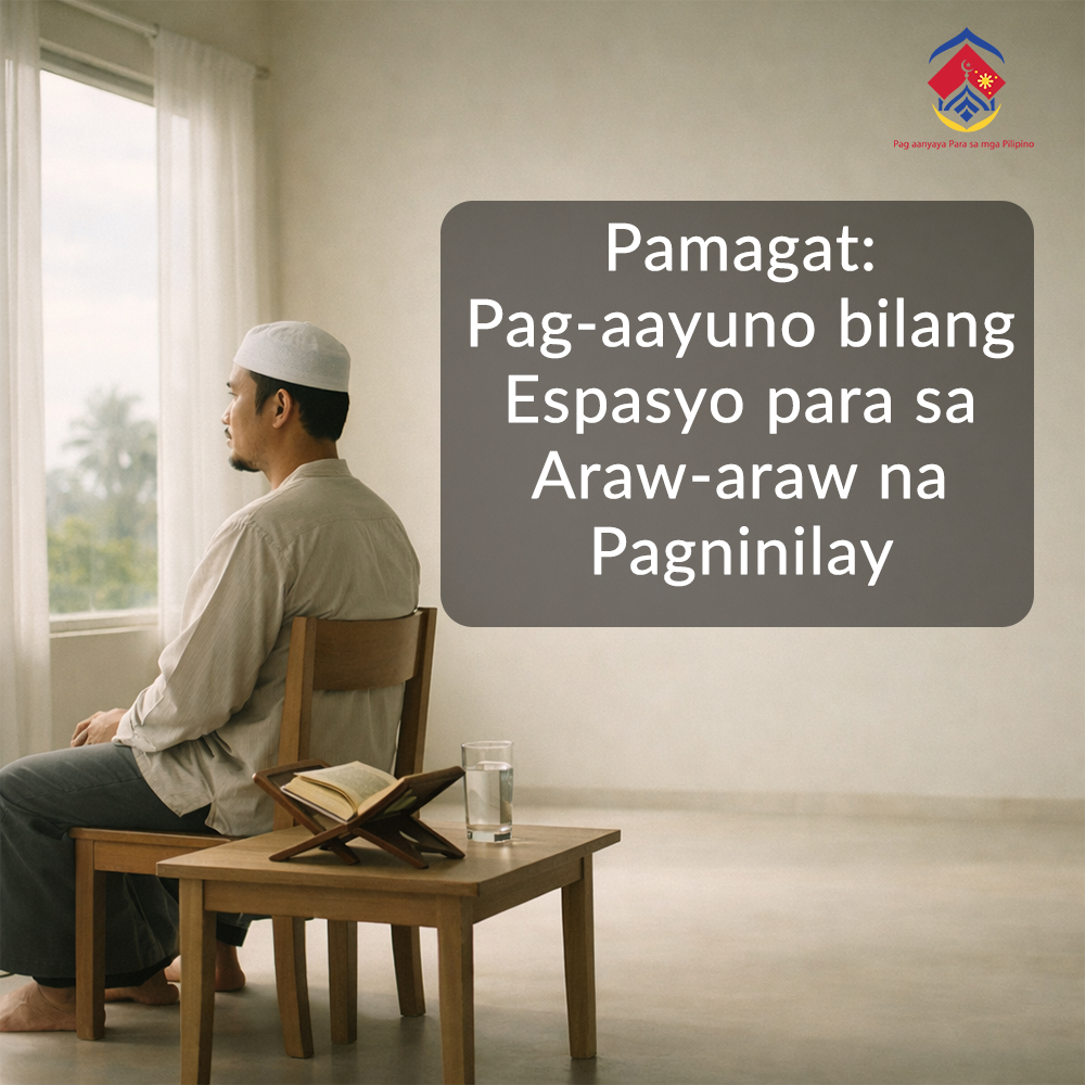 Pamagat: Pag-aayuno bilang Espasyo para sa Araw-araw na Pagninilay