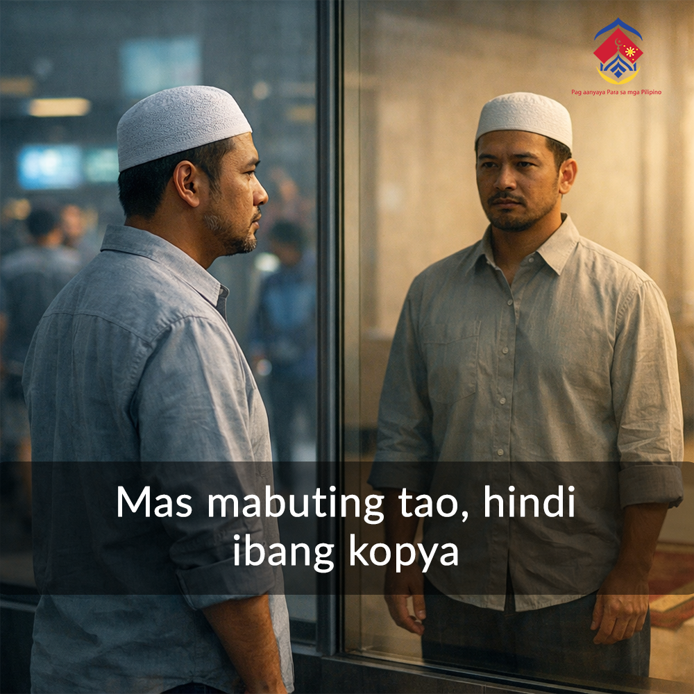 Mas mabuting tao, hindi ibang kopya