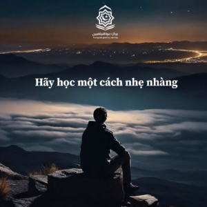 Hãy học một cách nhẹ nhàng