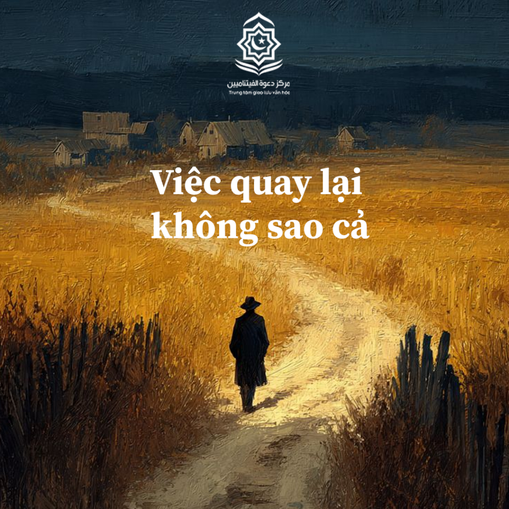 Việc quay lại không sao cả