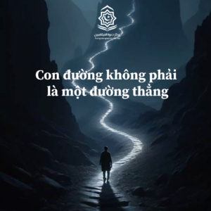 Con đường không phải là một đường thẳng