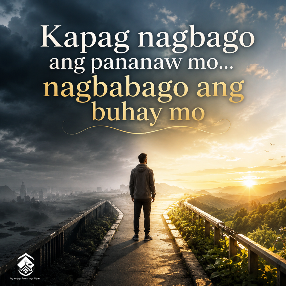 Kapag nagbago ang pananaw mo… nagbabago ang buhay mo