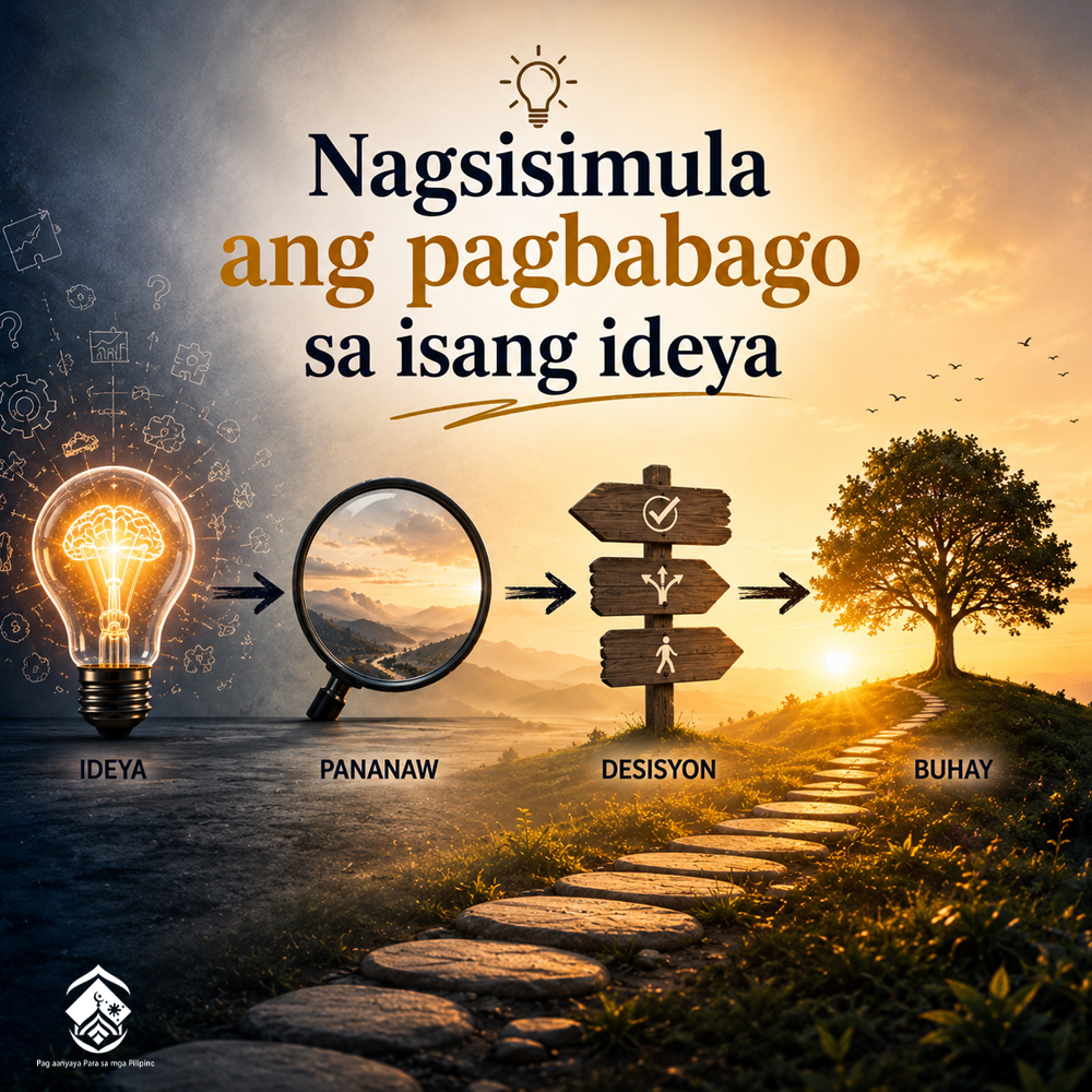 Nagsisimula ang pagbabago sa isang ideya