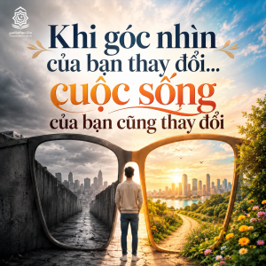 Khi góc nhìn của bạn thay đổi… cuộc sống của bạn cũng thay đổi