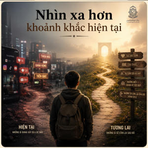 Nhìn xa hơn khoảnh khắc hiện tại