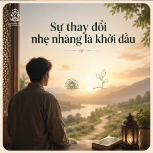Sự thay đổi nhẹ nhàng là khởi đầu