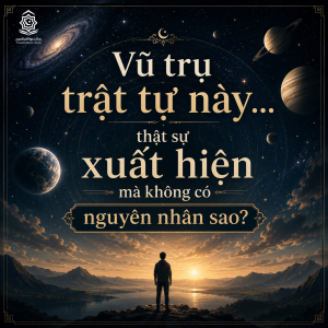Vũ trụ trật tự này… thật sự xuất hiện mà không có nguyên nhân sao?