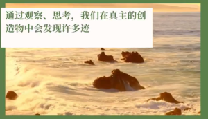 创造的迹象与对造物主的认识