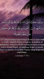 Al-Isrā’ 70