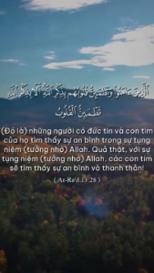 Al-R’ad 28