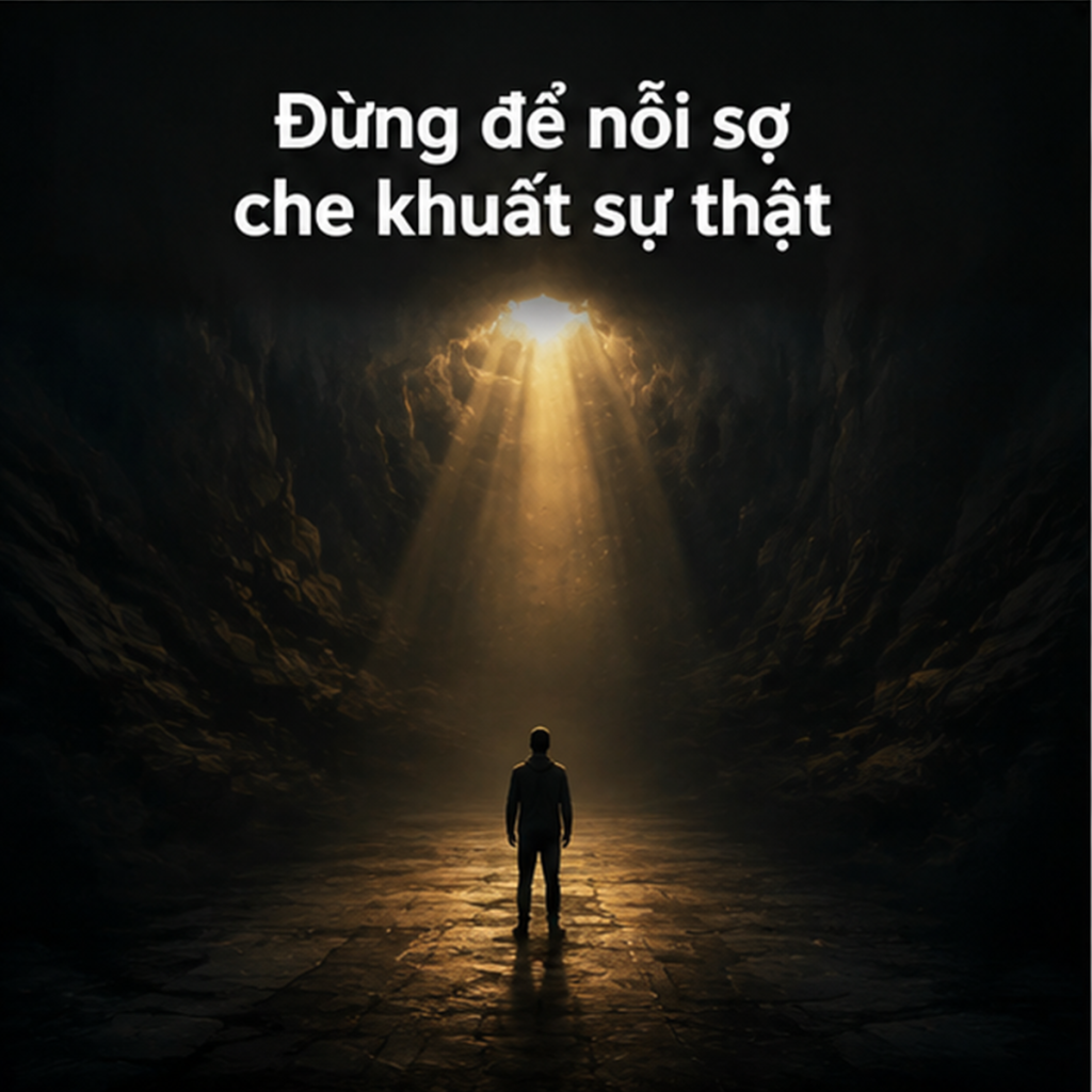 Đừng để nỗi sợ che khuất sự thật