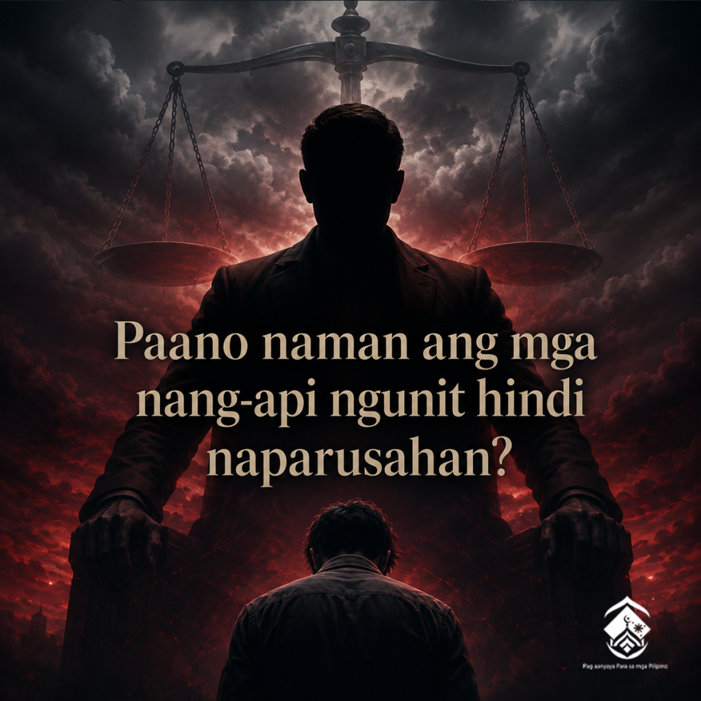 Paano naman ang mga nang-api ngunit hindi naparusahan?