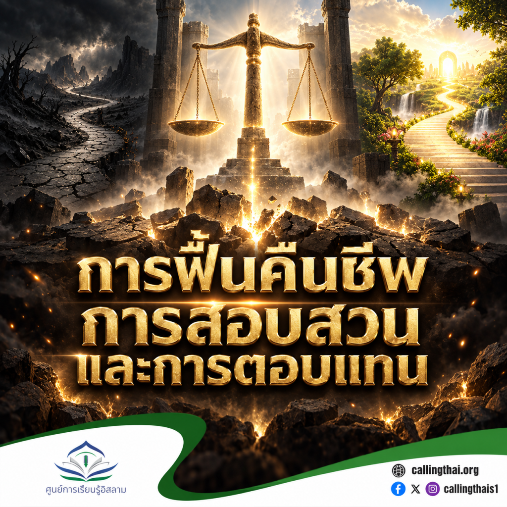 การฟื้นคืนชีพ การสอบสวน และการตอบแทน